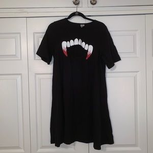 ASOS Halloween vampire fang dress